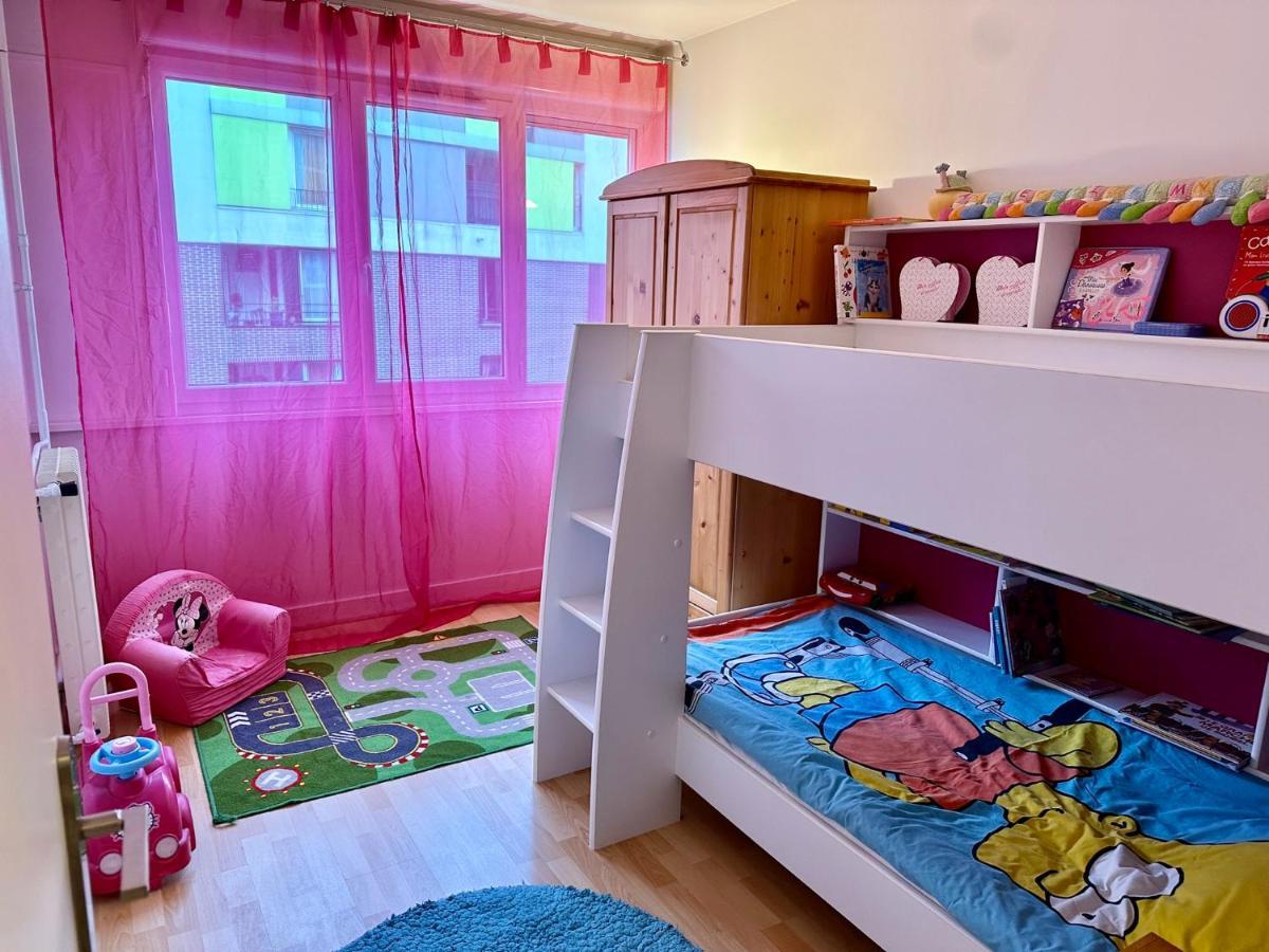 La C@Sa: Appartement Lumineux De 4Pieces / 3Ch/ Balcon/ Parking Bagnolet Extérieur photo